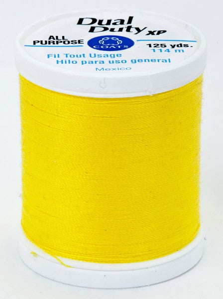 Coats and Clark XP Dual Duty Polyester Thread 125yd Mimosa #7260