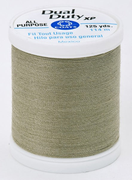 Coats and Clark XP Dual Duty Polyester Thread 125yd Khaki #8440