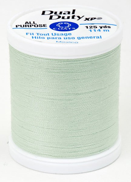 Coats and Clark XP Dual Duty Polyester Thread 125yd Green Tint #9165