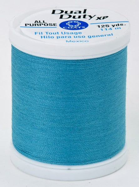 Coats and Clark XP Dual Duty Polyester Thread 125yd Bright Parakeet #9255