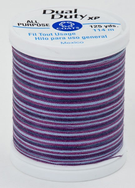 Coats and Clark XP Dual Duty Polyester Thread 125yd Plum Berries #9336