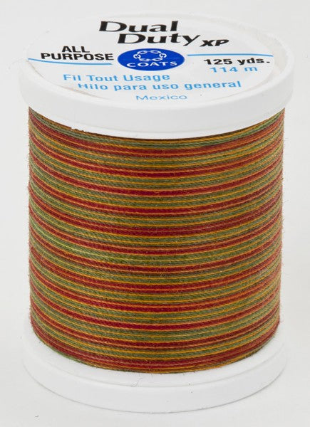 Coats and Clark XP Dual Duty Polyester Thread 125yd Fall Leaves #9377