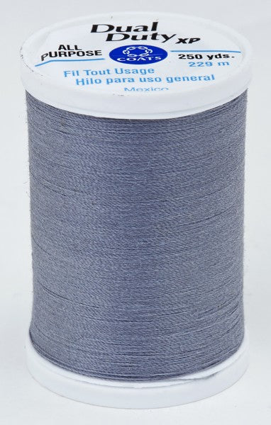 Coats and Clark XP Dual Duty Polyester Thread 250yd Light Silver #0600