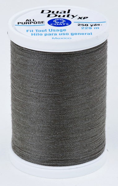 Coats and Clark XP Dual Duty Polyester Thread 250yd Smoke #0750