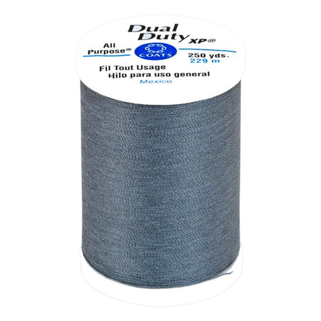 Coats and Clark XP Dual Duty Polyester Thread 250yd Dark Slate #0870