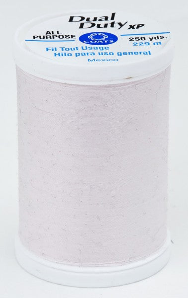 Coats and Clark XP Dual Duty Polyester Thread 250yd Powder Pink #1020