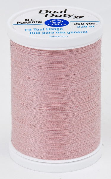 Coats and Clark XP Dual Duty Polyester Thread 250yd Soft Mauve #1040