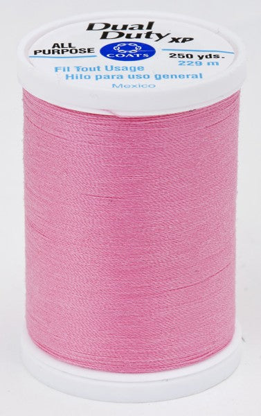 Coats and Clark XP Dual Duty Polyester Thread 250yd Bubblegum #1340