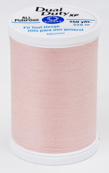 Coats and Clark XP Dual Duty Polyester Thread 250yd Coral Pink #1420