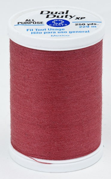 Coats and Clark XP Dual Duty Polyester Thread 250yd Cameo Rose #1560