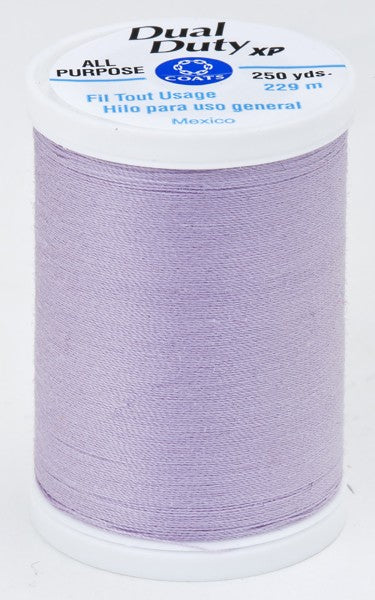 Coats and Clark XP Dual Duty Polyester Thread 250yd Purple Haze #3440