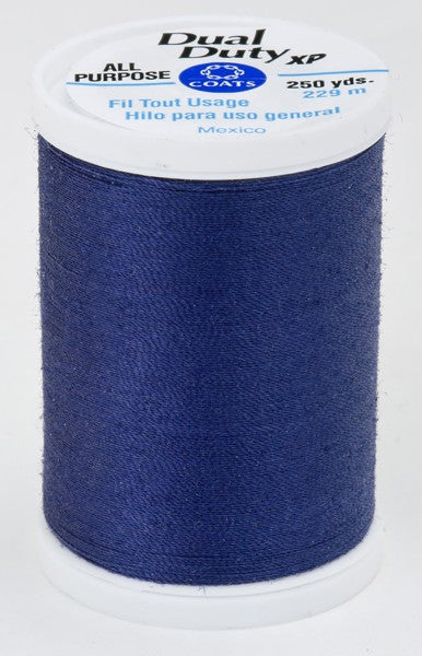 Coats and Clark XP Dual Duty Polyester Thread 250yd Deep Purple #3970