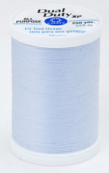 Coats and Clark XP Dual Duty Polyester Thread 250yd Crystal Blue #4010