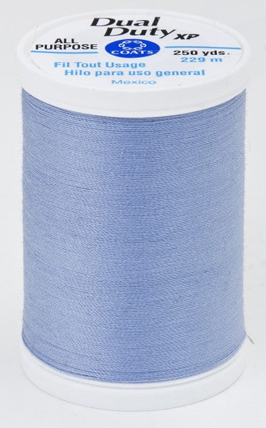 Coats and Clark XP Dual Duty Polyester Thread 250yd Cielo Blue #4030