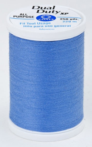 Coats and Clark XP Dual Duty Polyester Thread 250yd Light Cornflower #4120