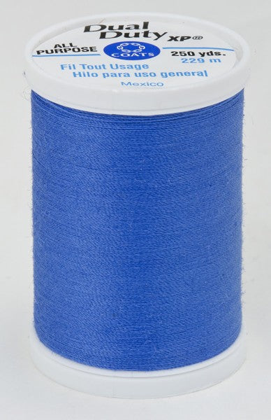 Coats and Clark XP Dual Duty Polyester Thread 250yd True Blue #4150