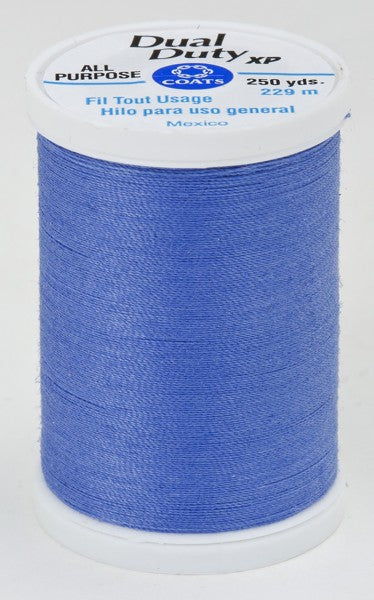 Coats and Clark XP Dual Duty Polyester Thread 250yd Periwinkle #4250