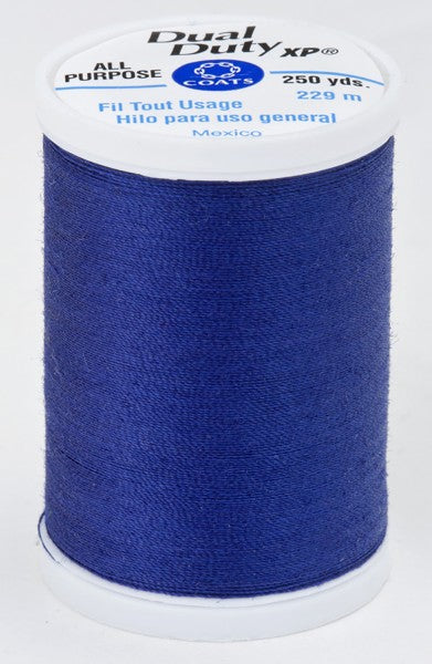 Coats and Clark XP Dual Duty Polyester Thread 250yd Indigo #4290