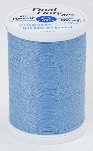 Coats and Clark XP Dual Duty Polyester Thread 250yd Blue #4320