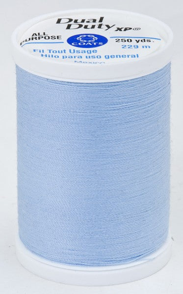 Coats and Clark XP Dual Duty Polyester Thread 250yd Baby Blue #4350