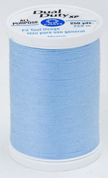 Coats and Clark XP Dual Duty Polyester Thread 250yd Miracle Blue #4360