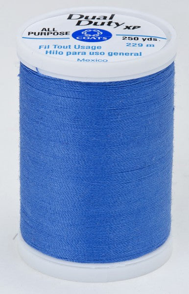 Coats and Clark XP Dual Duty Polyester Thread 250yd Pilot Blue #4450