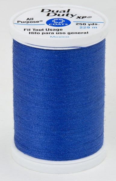 Coats and Clark XP Dual Duty Polyester Thread 250yd Yale Blue #4470