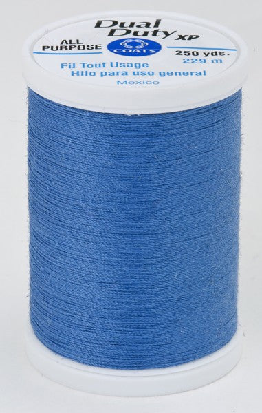 Coats and Clark XP Dual Duty Polyester Thread 250yd Blue Jay #4560