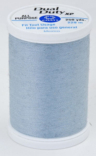 Coats and Clark XP Dual Duty Polyester Thread 250yd Sunwashed Blue #4650