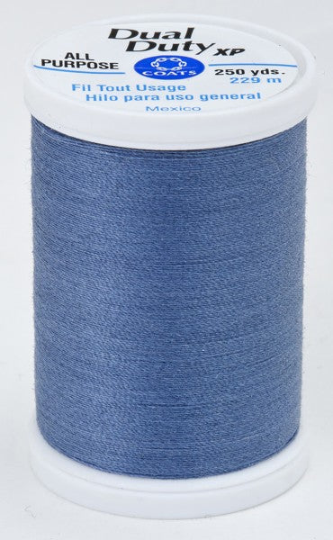 Coats and Clark XP Dual Duty Polyester Thread 250yd Cosmos Blue #4670