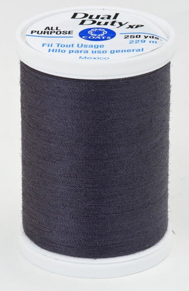 Coats and Clark XP Dual Duty Polyester Thread 250yd Gunmetal Navy #4920