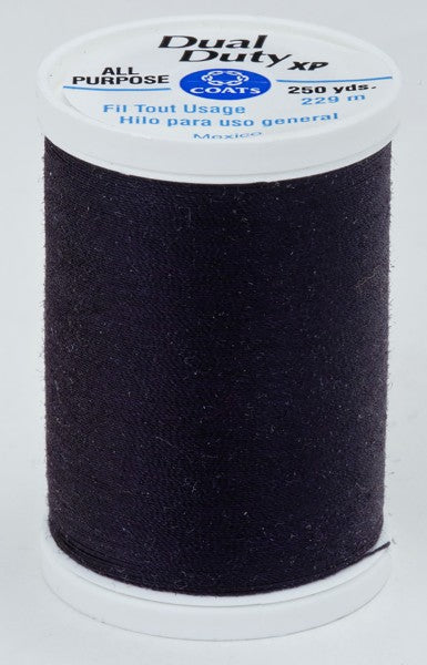 Coats and Clark XP Dual Duty Polyester Thread 250yd Dark Navy #4940
