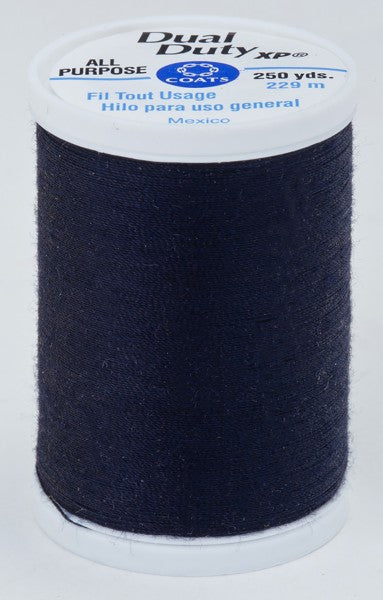 Coats and Clark XP Dual Duty Polyester Thread 250yd Night Watch #4960