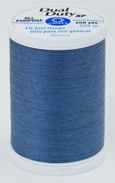 Coats and Clark XP Dual Duty Polyester Thread 250yd Light Teal Blue #5360