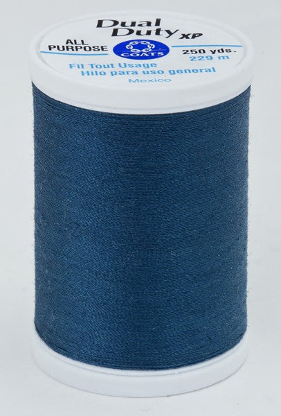 Coats and Clark XP Dual Duty Polyester Thread 250yd Dark Teal #5380