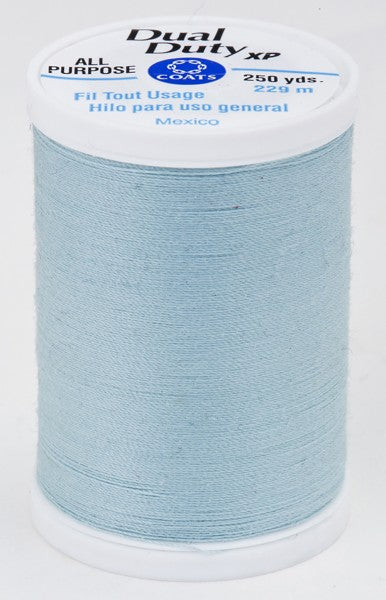 Coats and Clark XP Dual Duty Polyester Thread 250yd Blue Aqua #5420