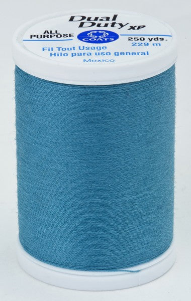 Coats and Clark XP Dual Duty Polyester Thread 250yd River Blue #5450