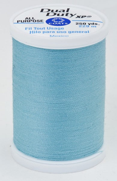 Coats and Clark XP Dual Duty Polyester Thread 250yd Mist Aqua #5550