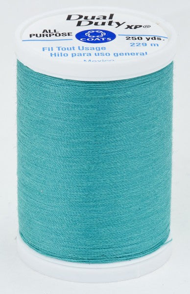 Coats and Clark XP Dual Duty Polyester Thread 250yd Ming Teal #5760