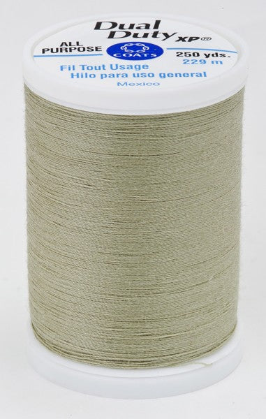 Coats and Clark XP Dual Duty Polyester Thread 250yd Pebble #6170