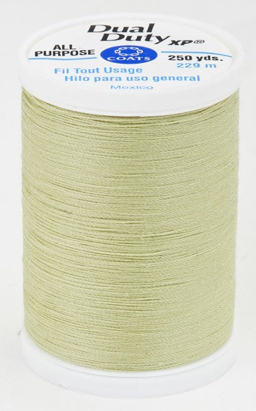 Coats and Clark XP Dual Duty Polyester Thread 250yd Light Okra #6210
