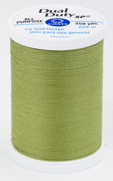 Coats and Clark XP Dual Duty Polyester Thread 250yd Okra #6220