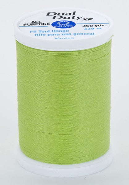 Coats and Clark XP Dual Duty Polyester Thread 250yd Kiwi #6270
