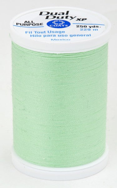 Coats and Clark XP Dual Duty Polyester Thread 250yd Bright Mint #6620