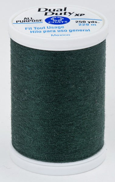 Coats and Clark XP Dual Duty Polyester Thread 250yd Forest Green #6770