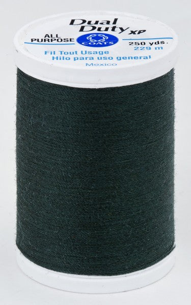 Coats and Clark XP Dual Duty Polyester Thread 250yd Dark Forest #6780