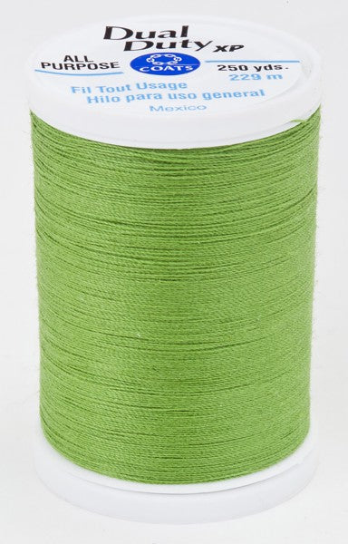Coats and Clark XP Dual Duty Polyester Thread 250yd Bright Apple #6850