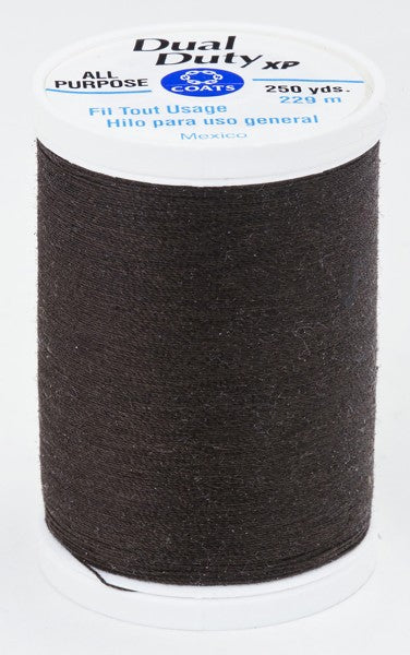 Coats and Clark XP Dual Duty Polyester Thread 250yd Taupe Green #6990