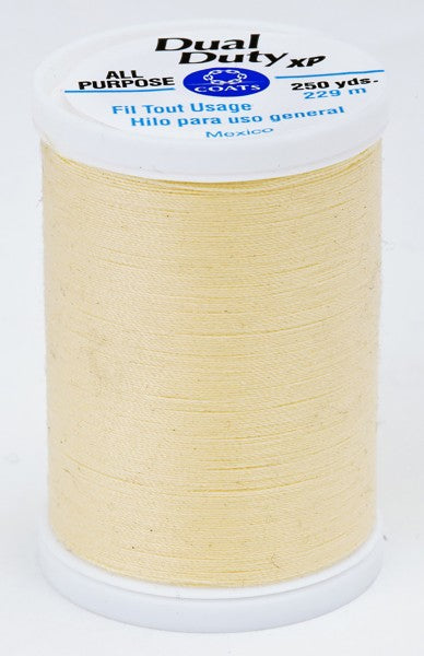 Coats and Clark XP Dual Duty Polyester Thread 250yd Primrose #7310