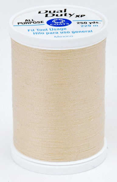 Coats and Clark XP Dual Duty Polyester Thread 250yd Pongee #7410